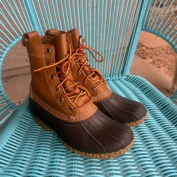 L.L. Bean Duck Boots 8inch - Picture 1 of 6